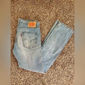 Levi's Light Blue 513 Denim Jeans